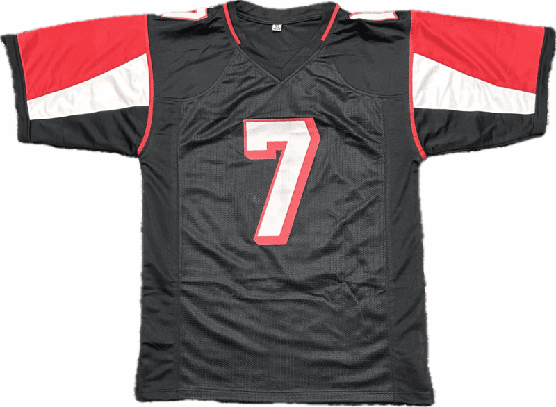 Michael Vick Signed Autographed Black/Red/White Jersey JSA Authenticated - Image 3