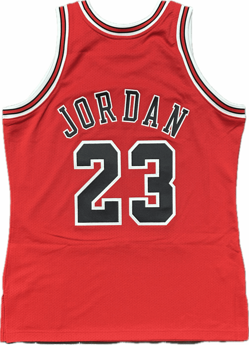 Michael Jordan Signed 97-98 Chicago Bulls Red Jersey 6x Champ Upper Deck & GOAT - Image 5