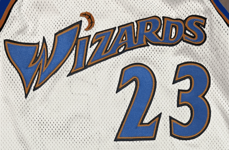 Michael Jordan Signed Washington Wizards White Tribute Jersey Upper Deck & GOAT - Image 5