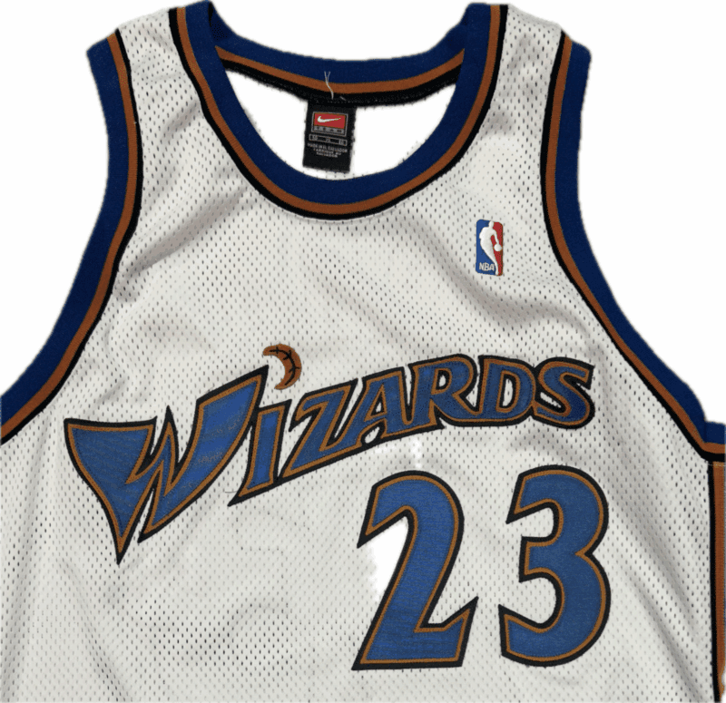 Michael Jordan Signed Washington Wizards White Tribute Jersey Upper Deck & GOAT - Image 8