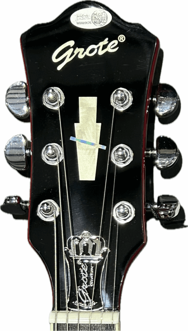 Michael J. Fox Signed Autographed Red Guitar Back To The Future JSA WB889676 - Image 4