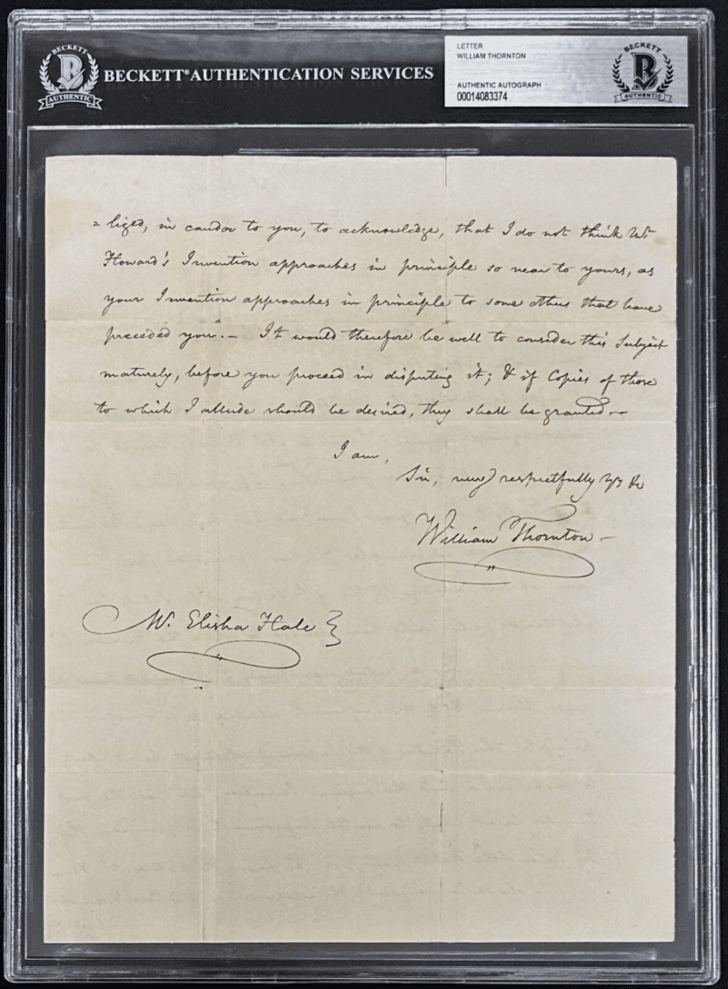 Union General Daniel Butterfield Signed Letter Beckett 14083373 Amer. Civil War