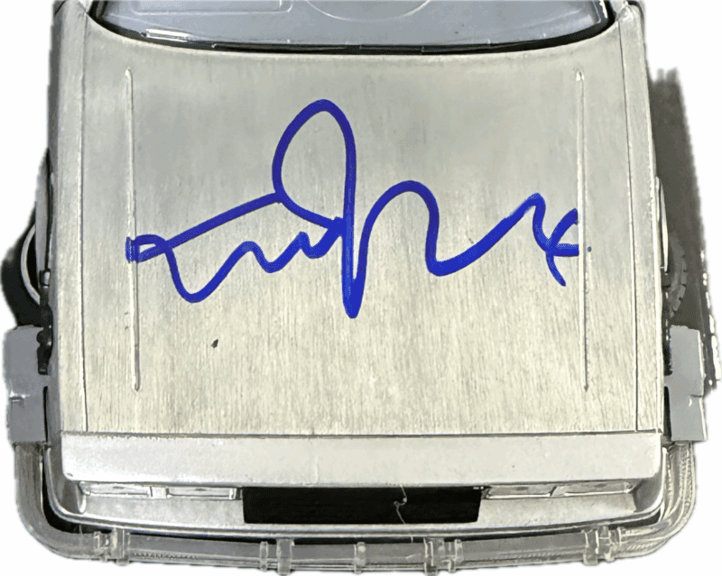 Michael J. Fox & Christopher Lloyd Signed Back To The Future DeLorean JSA - Image 4