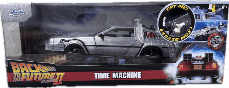 Michael J. Fox & Christopher Lloyd Signed Back To The Future DeLorean JSA - Image 7