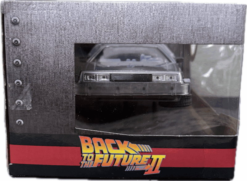 Michael J. Fox & Christopher Lloyd Signed Back To The Future DeLorean JSA - Image 8