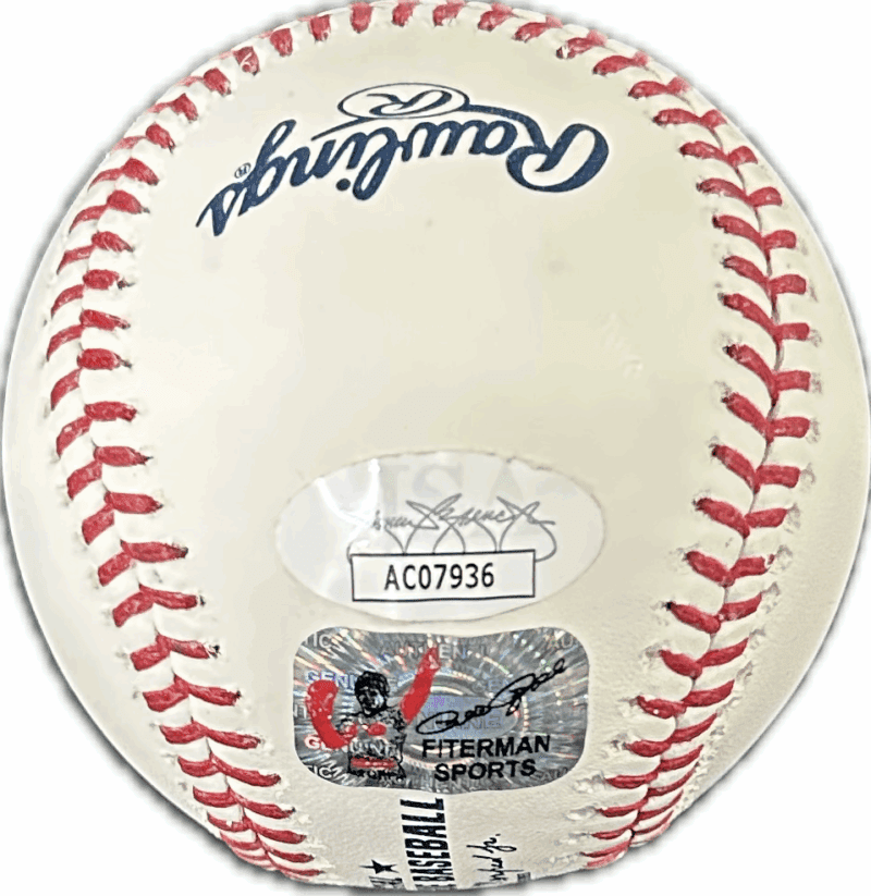 Pete Rose Signed Hall of Fame Baseball JSA & Rose Exclusive Player Hologram HK 2 - Image 2