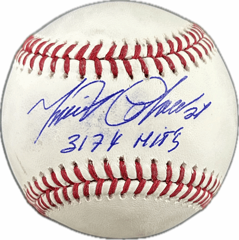 Miguel Cabrera Signed Autographed OMLB Baseball Beckett Authenticated 3174 Hits