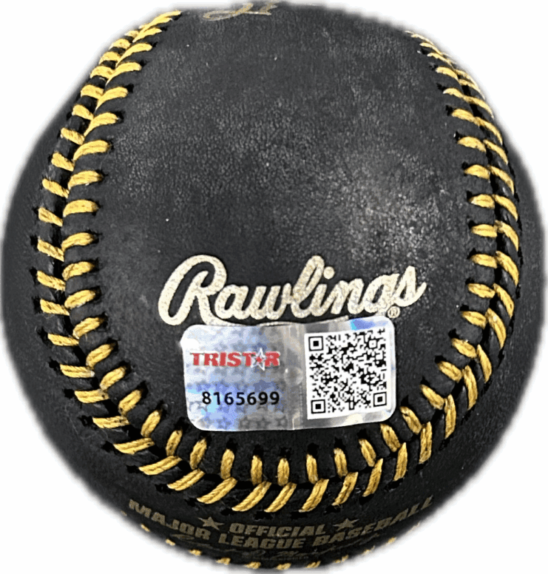 Ron Guidry Signed Autographed Black OMLB Baseball TriStar Authenticated - Image 2