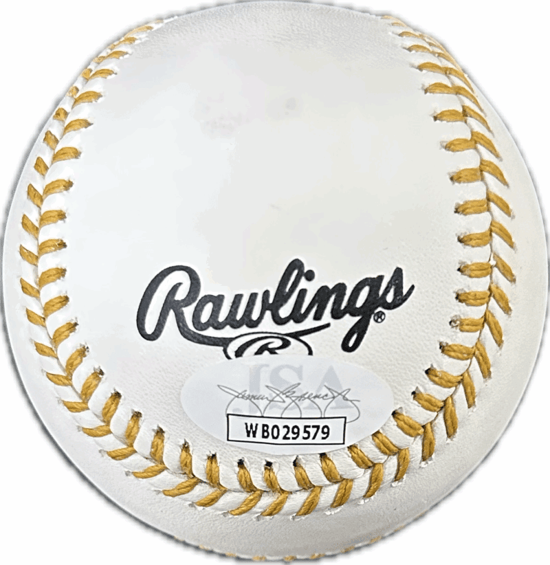 Carlton Fisk Signed Autographed Gold Glove OMLB Baseball JSA Authenticated - Image 2