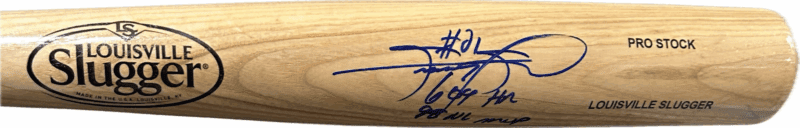Sammy Sosa Signed Blonde Louisville Slugger Bat Beckett Authenticated BL69751 - Image 2