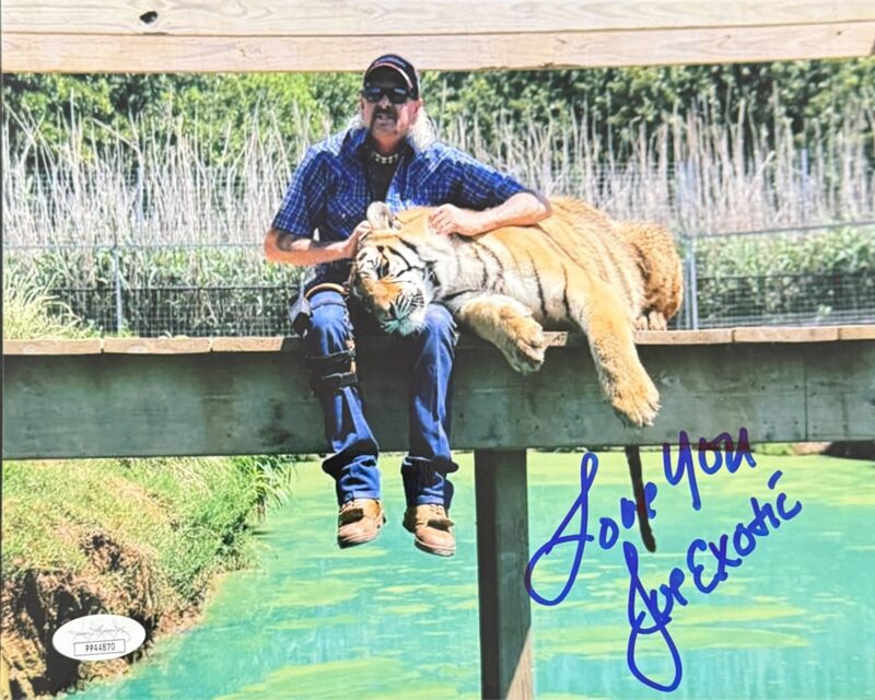 Joe Exotic "Tiger King" Signed Autographed 8x10 Photo JSA Authenticated #1