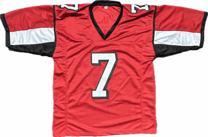 Michael Vick Signed Autographed Red/White Jersey JSA Authenticated - Image 3