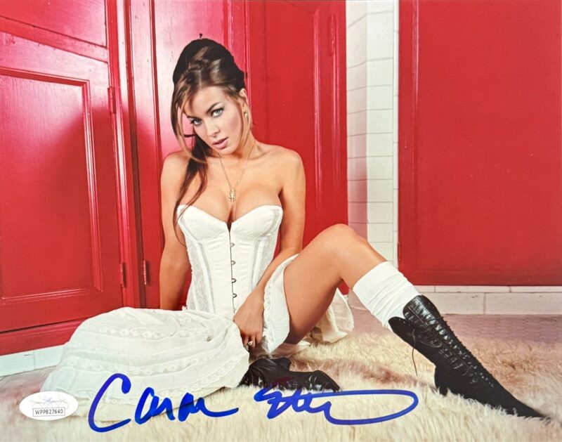 Carmen Electra Autographed Signed 8x10 Photo JSA Authentication #4