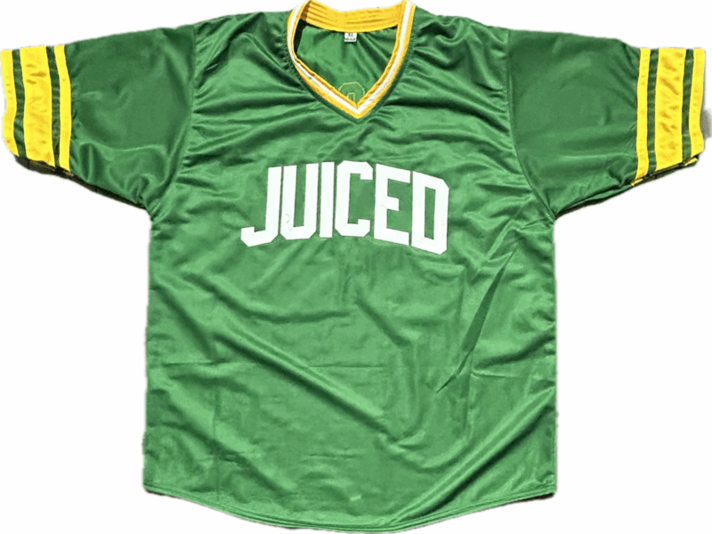 Jose Canseco Signed Autographed Green/White Jersey JSA Authenticated - Image 3