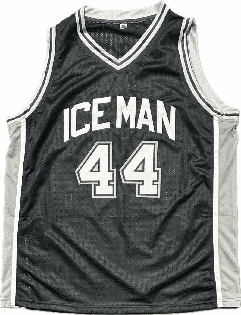 George Gervin Signed Autographed Black/White Jersey JSA Authenticated - Image 3