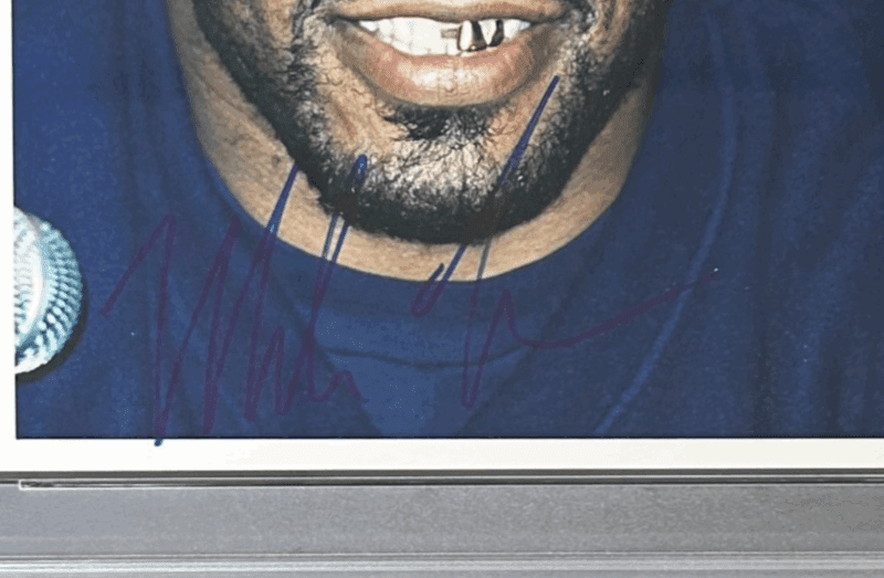 Mike Tyson Signed Original 1996 Type 1 Photograph PSA/DNA Graham Whitby - Image 2