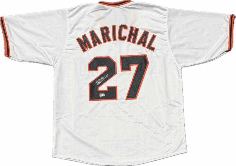 Juan Marichal Signed Autographed White Jersey Beckett Authenticated