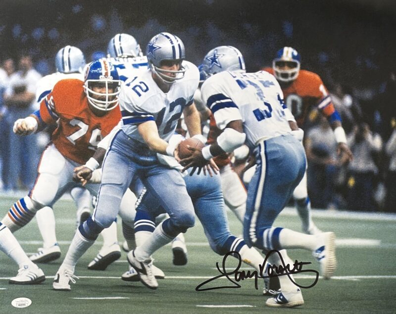 Tony Dorsett Signed Autographed 16x20 Photo JSA Authentication 2