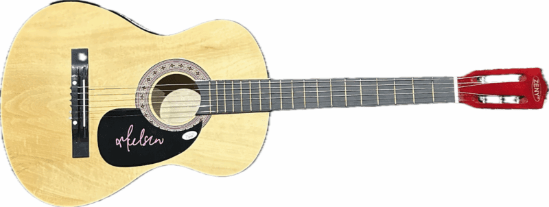 Kelsea Ballerini Signed Autographed Natural Acoustic 38 inch Guitar JSA CG07930