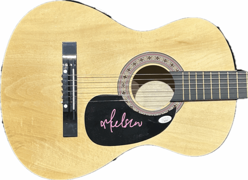 Kelsea Ballerini Signed Autographed Natural Acoustic 38 inch Guitar JSA CG07930 - Image 3