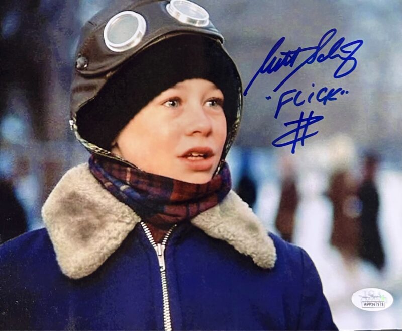 Scott Schwartz "Flick" Christmas Story Signed 8x10 Photo JSA Authentic 2