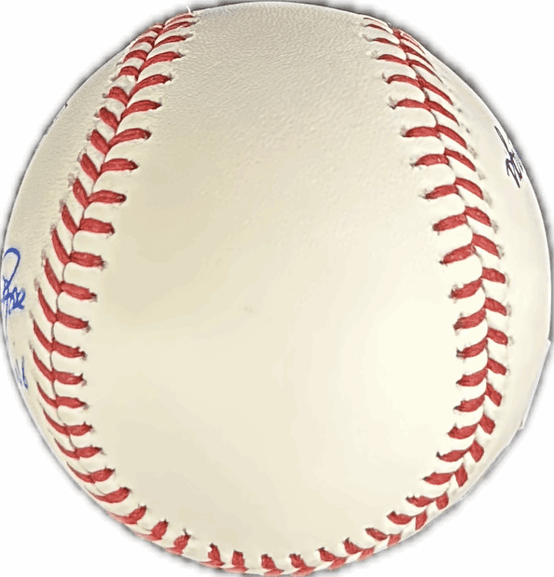 Pete Rose Signed Hall of Fame Baseball JSA & Rose Exclusive Player Hologram HK 1 - Image 5