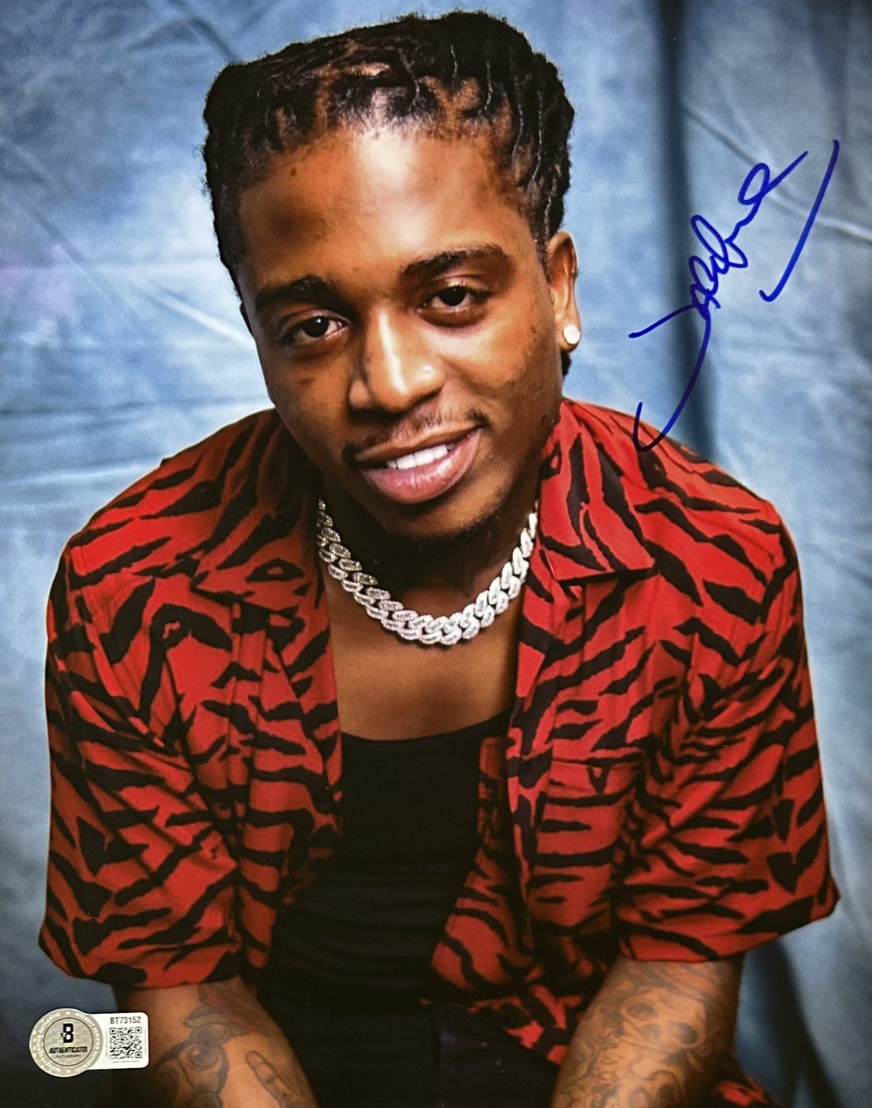 Jacquees Signed Autograph 8x10 Singer Rapper Beckett 1