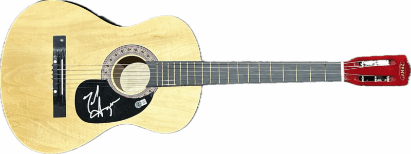 Jack Ingram Signed Natural Acoustic 38 inch Guitar Beckett BT70817