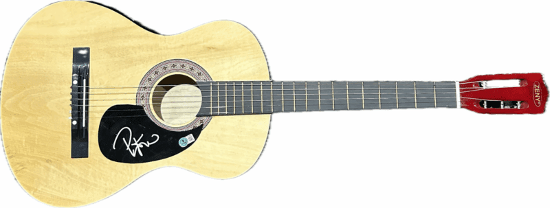 Pat Green Signed Natural Acoustic 38 inch Guitar Beckett BT70820