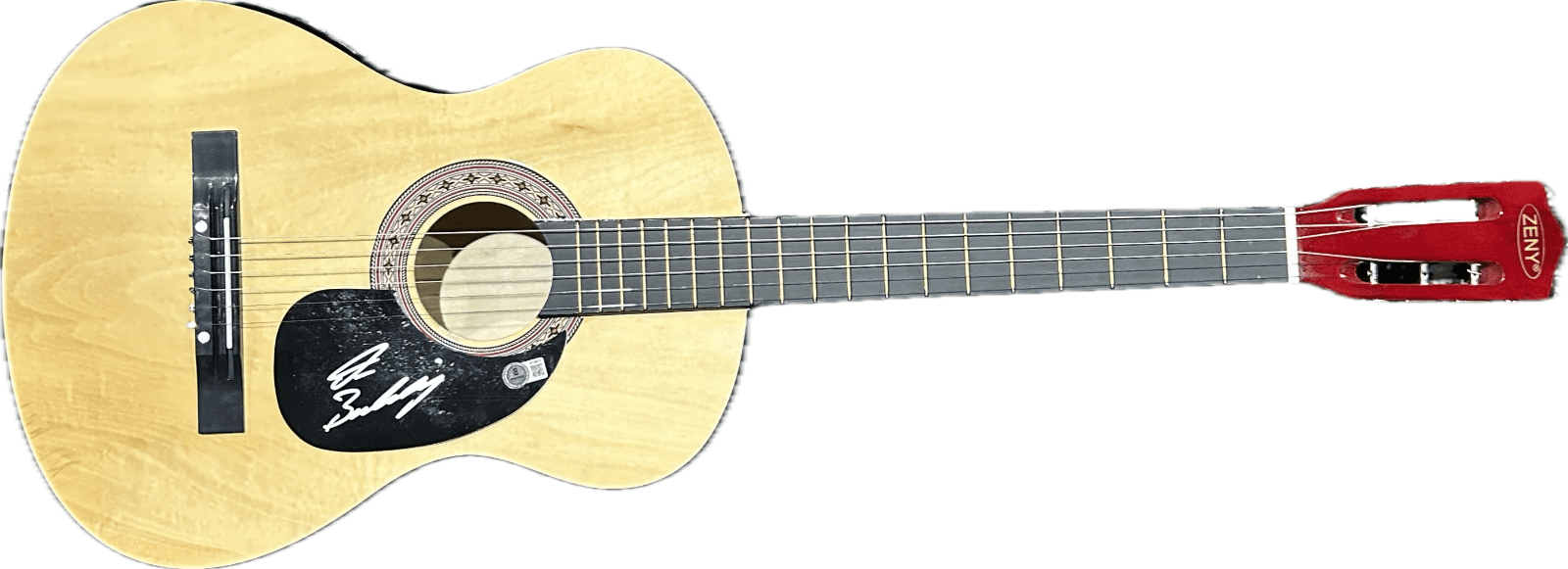 Drew Baldridge Signed Natural Acoustic 38 inch Guitar Beckett BT70874