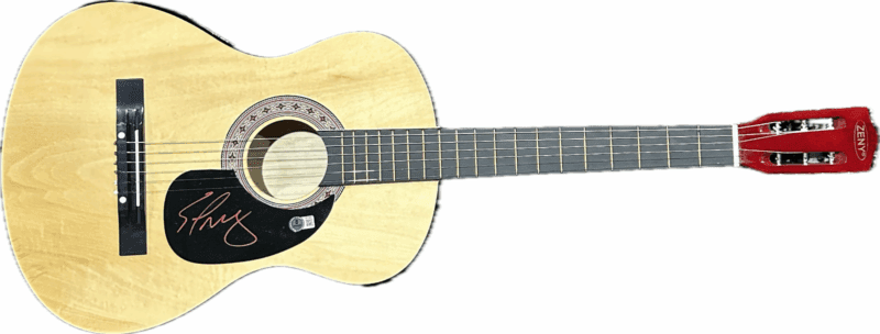 Scotty McCreery Signed Natural Acoustic 38 inch Guitar Beckett BT70841