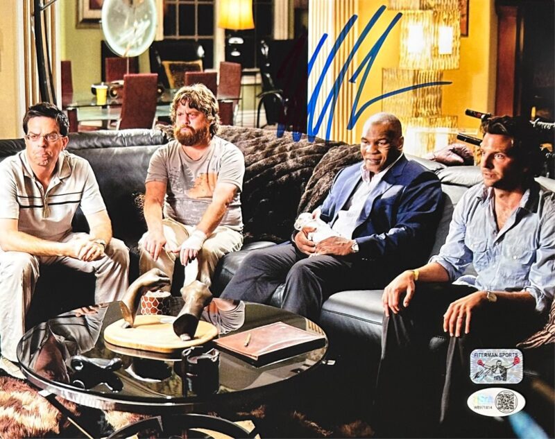 Mike Tyson Signed Autographed 8x10 Photo JSA & Mike Tyson Authentic Hangover