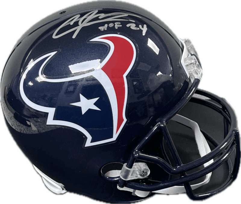 Andre Johnson Signed Houston Texans Full Size VSR4 JSA Authentic HOF 24