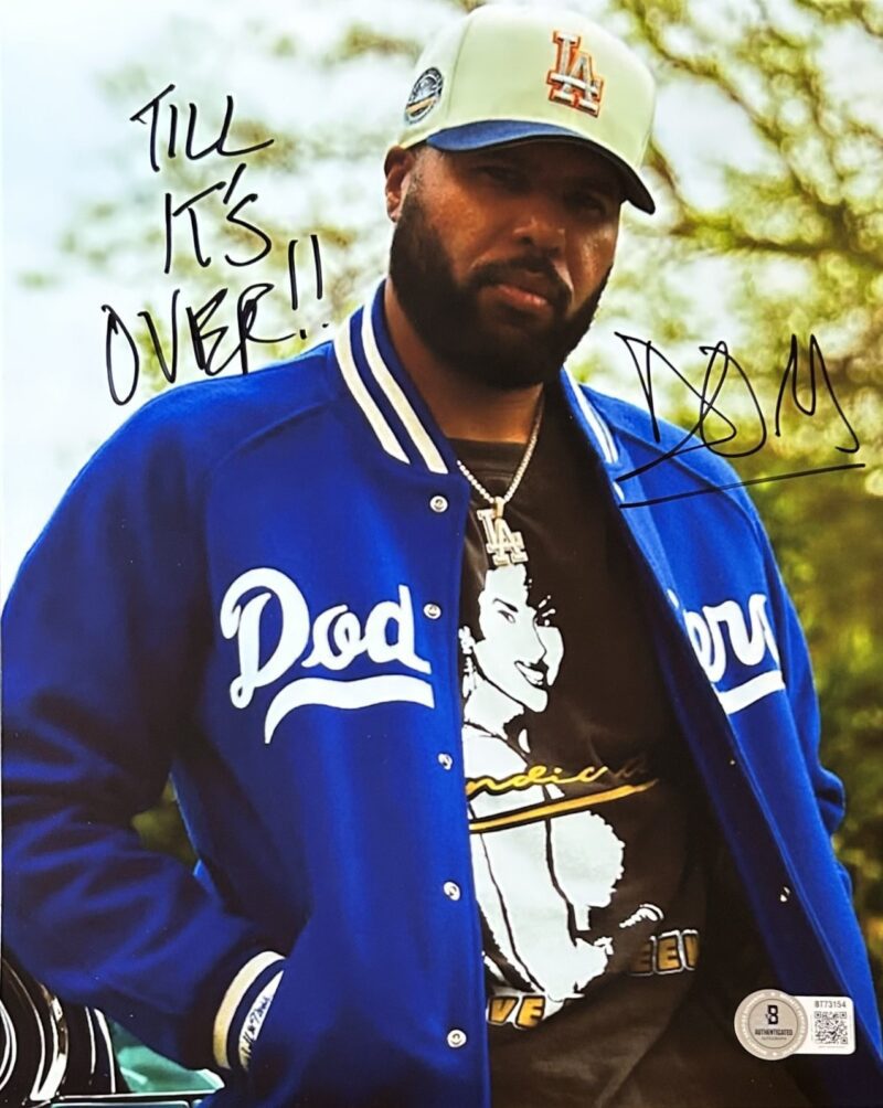 Dom Kennedy Signed Autograph 8x10 Rapper Beckett 2