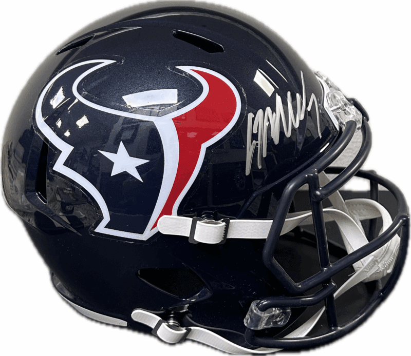 C. J. Stroud Signed Autographed Houston Texans Full Size Speed Fanatics Authen - Image 2