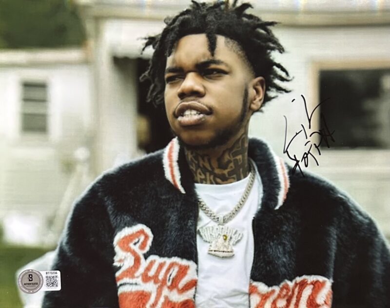 Lil Poppa Signed Autograph 8x10 Beckett Hip-hop Artist 2