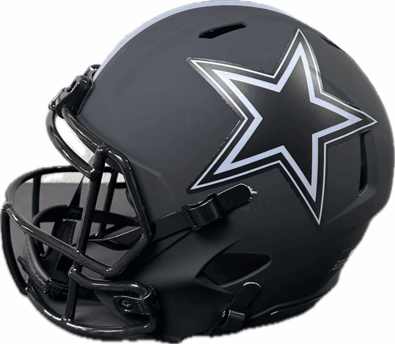Tony Dorsett Signed Dallas Cowboys Full Size Speed Eclipse Helmet JSA Authentic - Image 5
