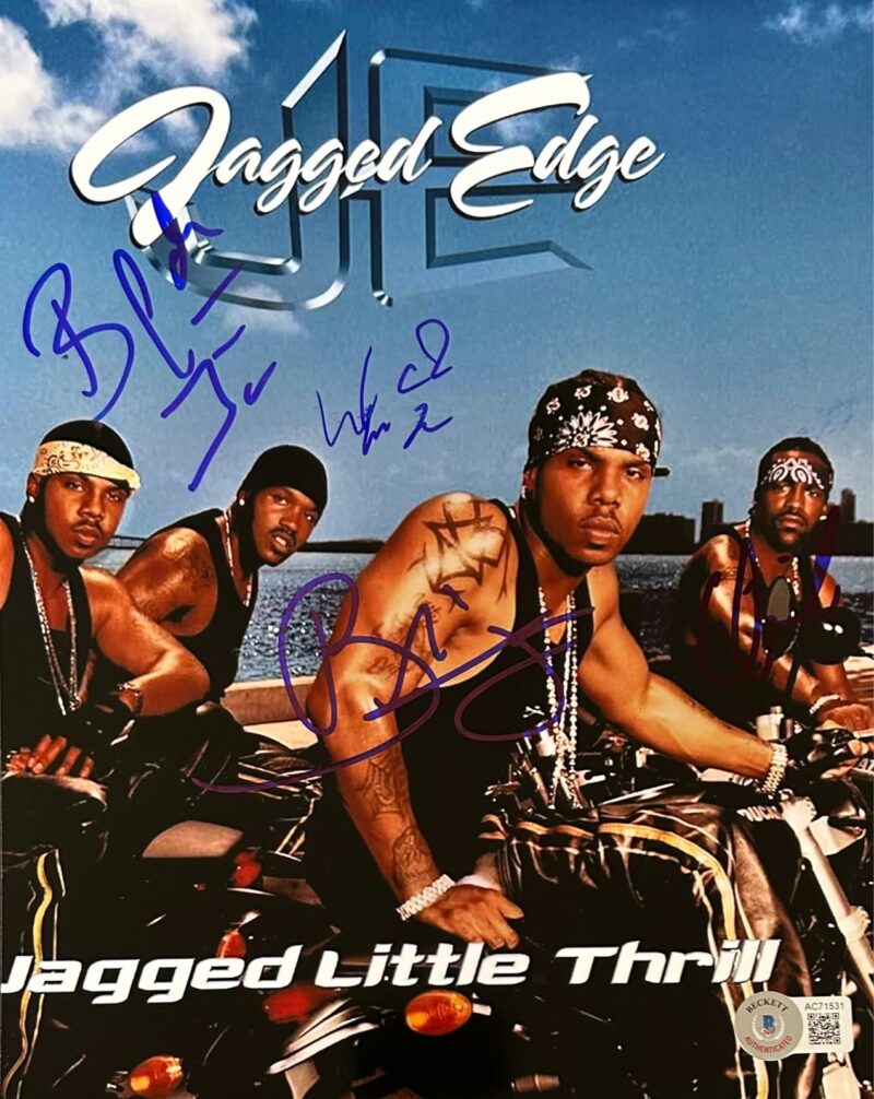 Jagged Edge Signed Autographed 8x10 Photo Beckett R&B Hip Hop