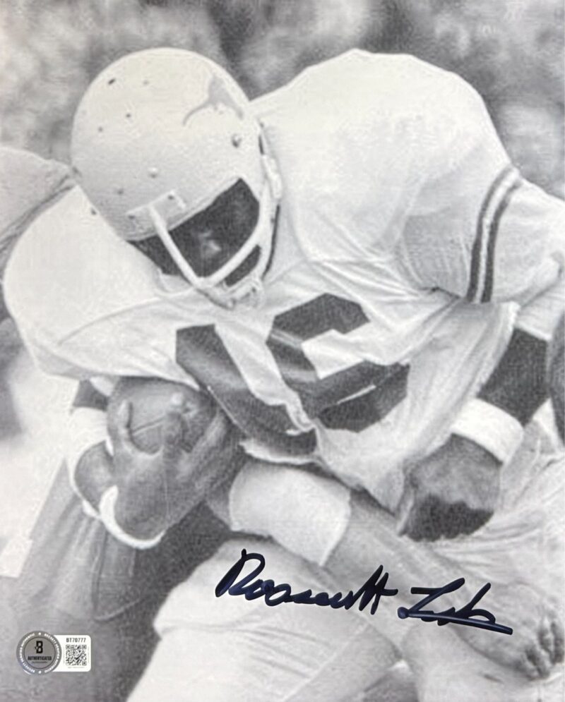 Roosevelt Leaks Signed Autographed 8x10 Photo Beckett Texas Longhorns #1