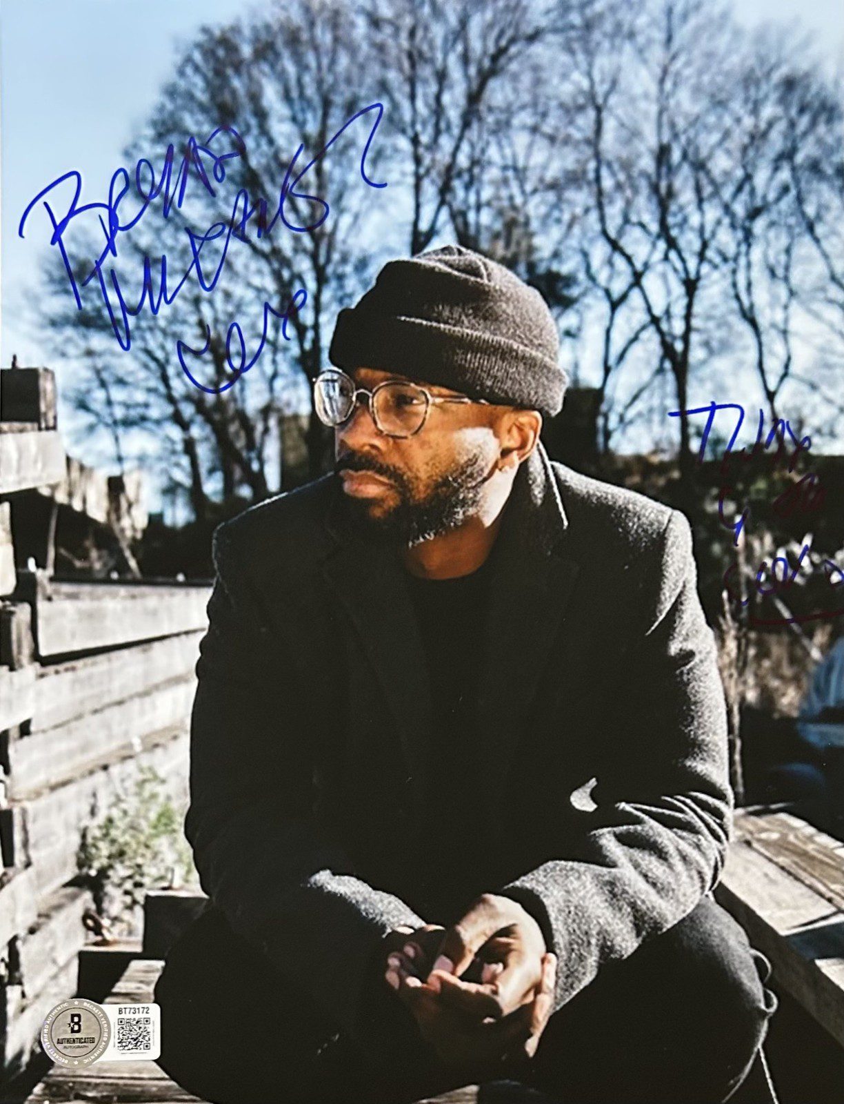 Bryan-Michael Cox Signed Autograph 8x10 Beckett Producer Song Writer 2