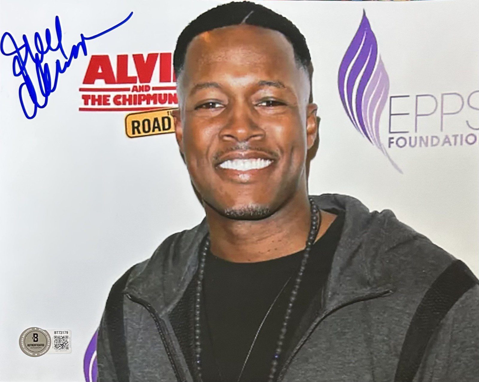 Flex Alexander Signed Autograph 8x10 Beckett Actor 1
