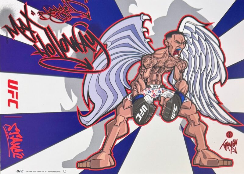 Max "Blessed" Holloway by Tracy Tubera UFC Stance Figure 65/300 - Image 7