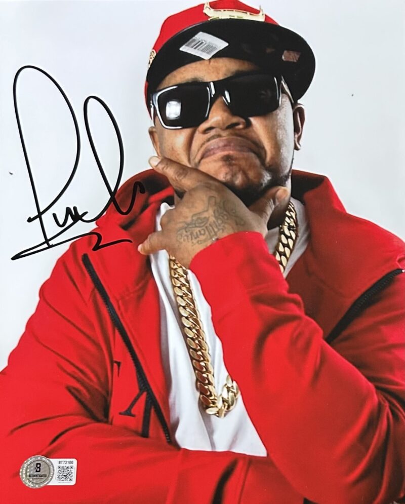 Twista Signed Autograph 8x10 Beckett Rapper #1