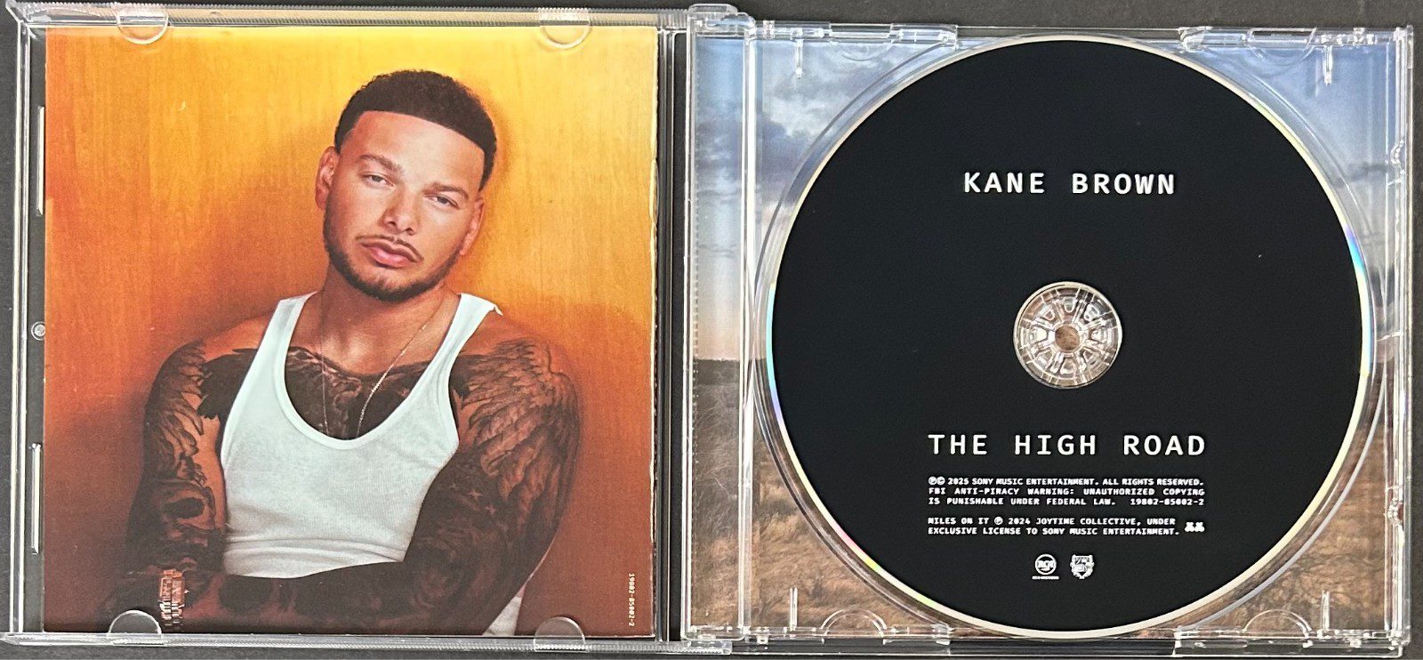 Kane Brown Signed Autographed The High Road CD Booklet Beckett Authentic BT70878 - Image 3