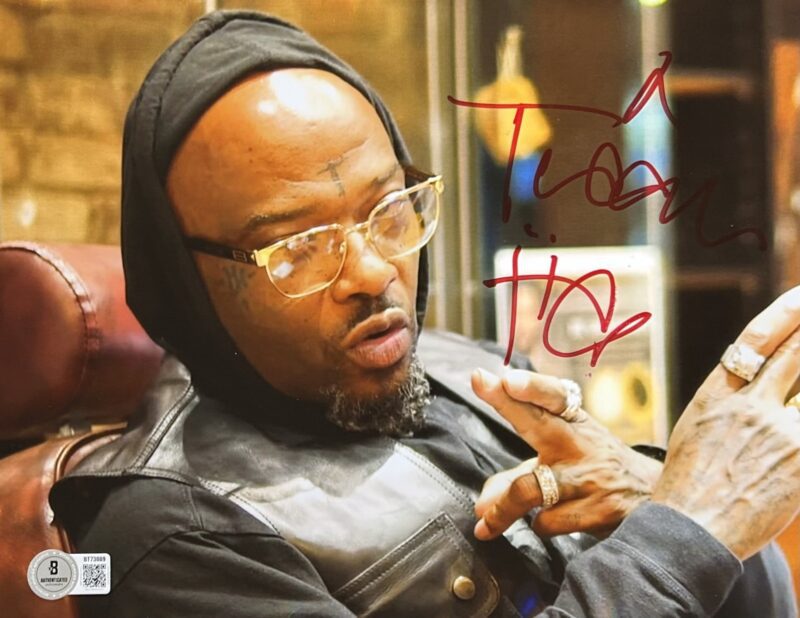 Treach Signed Autograph 8x10 Beckett Naughty By Nature Singer 1