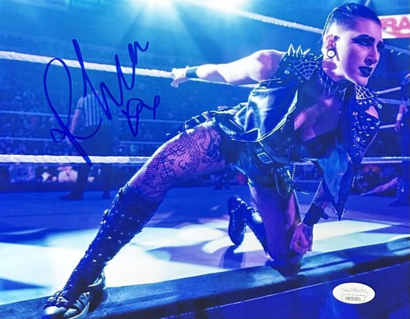 Rhea Ripley Signed Autographed 8x10 Photo JSA Authenticated #10