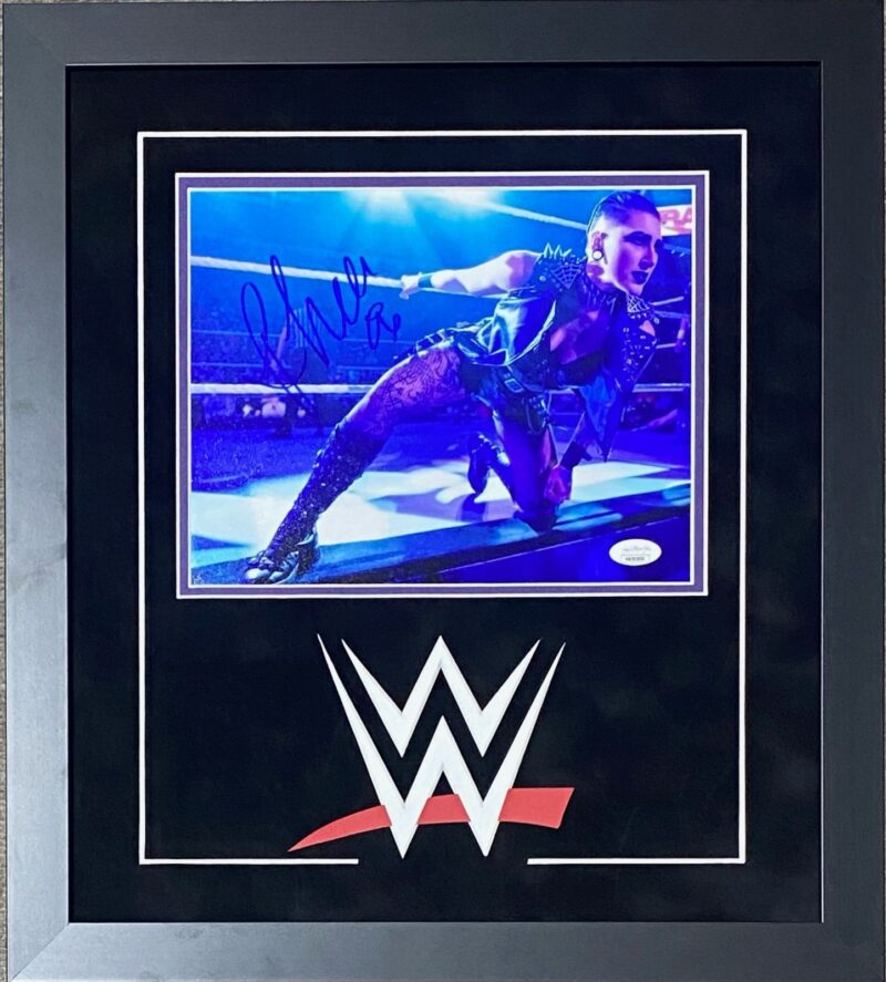 Rhea Ripley Signed Autographed Famed 8x10 Photo JSA Authenticated #10
