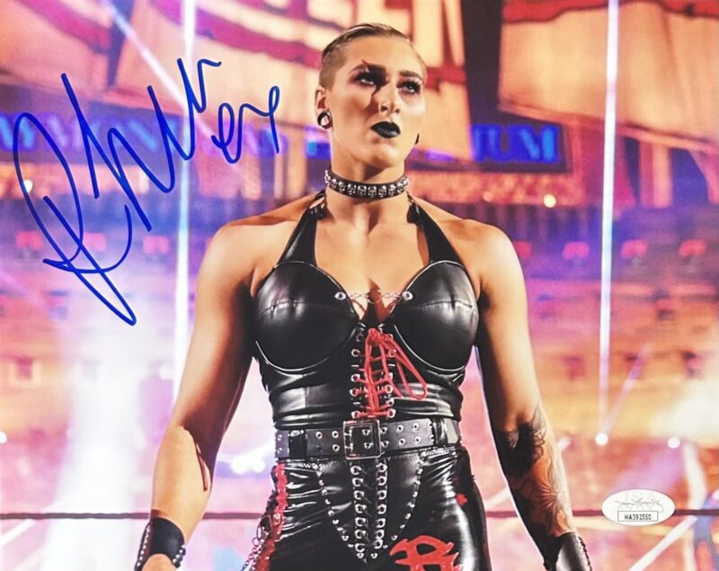 Rhea Ripley Signed Autographed 8x10 Photo JSA Authenticated #5