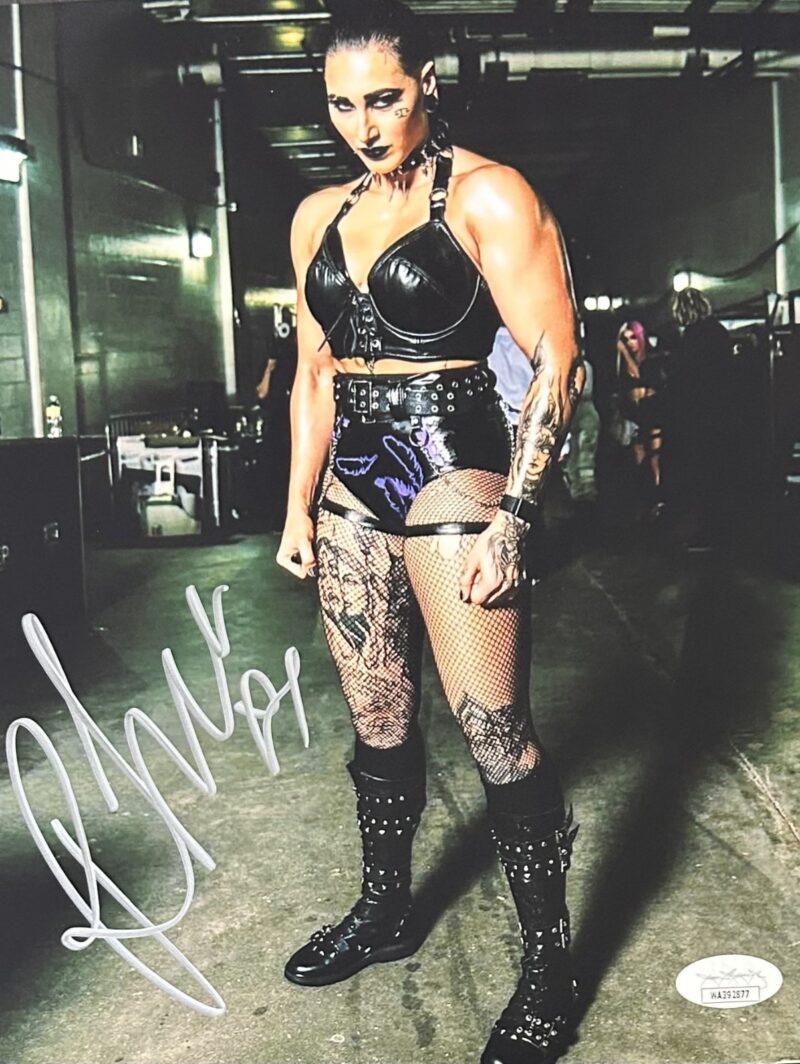 Rhea Ripley Signed Autographed 8x10 Photo JSA Authenticated #4