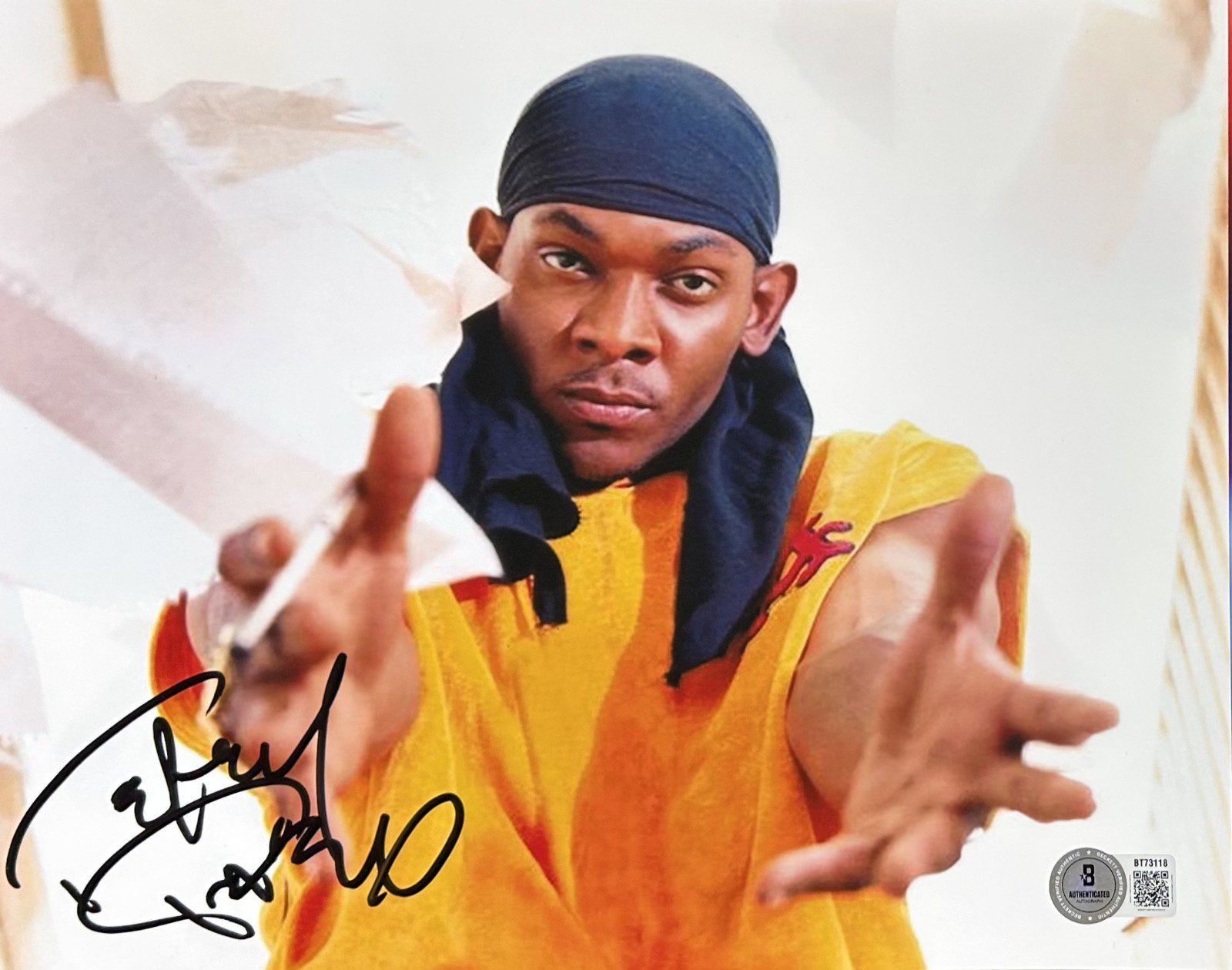 Petey Pablo Signed Autograph 8x10 Beckett Rapper #4